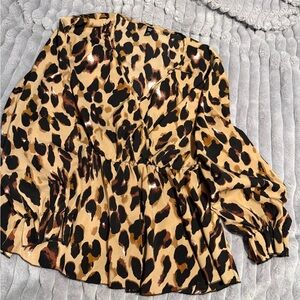 Leopard Print Blouse